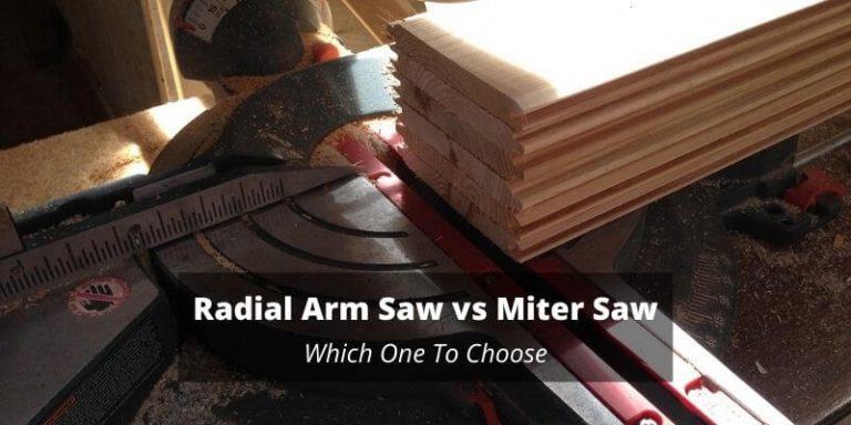 Radial Arm Saw vs Miter Saw
