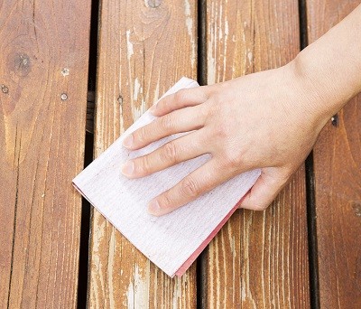 Remove the Peeling Stain from the Wood Deck